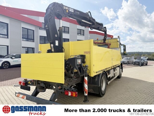 Standard SZM Mercedes-Benz Antos 1832 L 4x2, Heckkran Hiab 111BS-3 HiDuo,