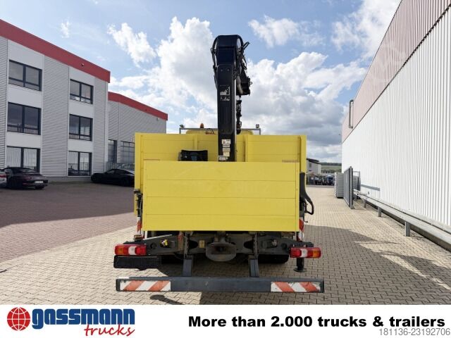Standard SZM Mercedes-Benz Antos 1832 L 4x2, Heckkran Hiab 111BS-3 HiDuo,