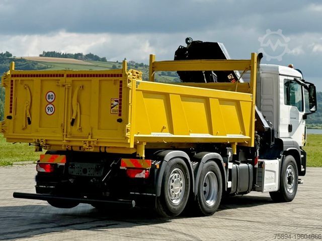 Truck mounted crane MAN TGS 26.400 * HIAB X-HIDUO 188 E-3 + FUNK * 6x4