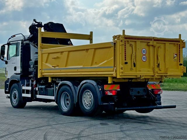Truck mounted crane MAN TGS 26.400 * HIAB X-HIDUO 188 E-3 + FUNK * 6x4