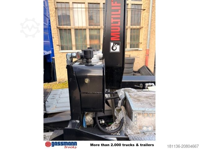 Abrollkipper Transporter Hiab Multlift Cityabrollanlage XR 5 S 3250 bis 4 m