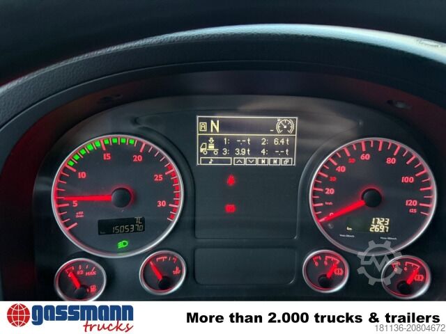 Garbage truck MAN TGS 26.320 6x2-4 BL, Intarder, Lenkachse, FAUN