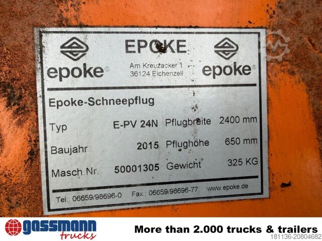 Agricultural machine E-PV 24N Schneeschild