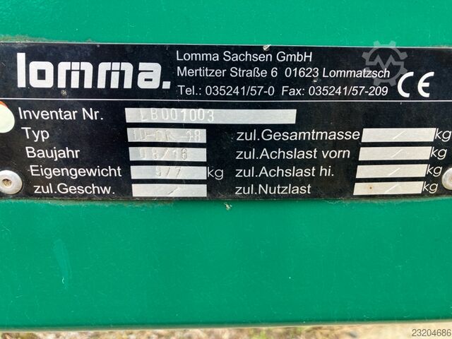 Lomma Tiefenlockerer LD-CR- 18 Lomma Tiefenlockerer LD-CR- 18