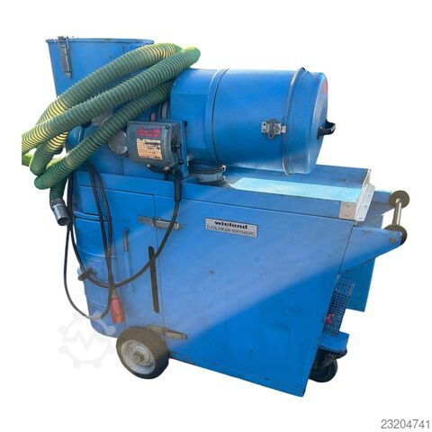 WIELAND IS-75 R industrial vacuum cleaner, 5.5 kW, 380 V, complete with accessories WIELAND IS-75 R