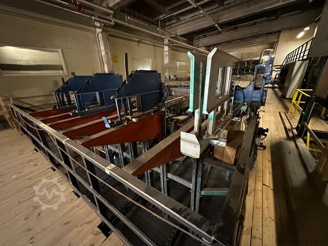 Horizontal board sorting line Almab