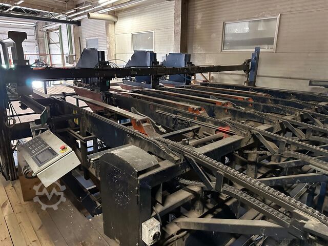 Horizontal board sorting line Almab
