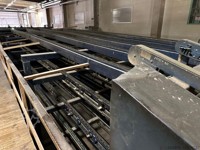 Horizontal board sorting line Almab