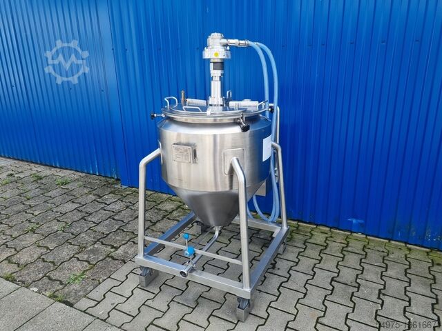 Agitator tank with double jacket Jentec GmbH