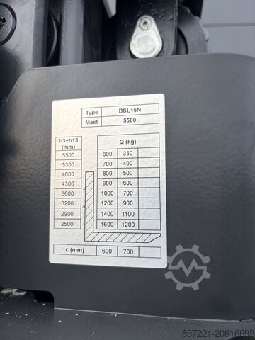 Palettenstapler Bobcat BSL 16 N 7 Lithium