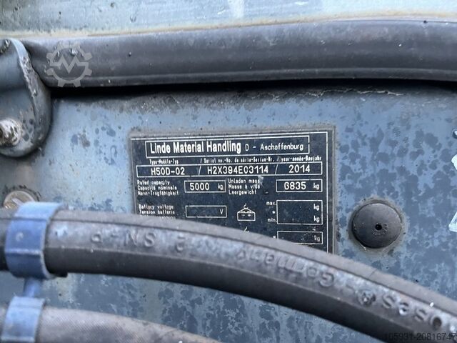 Dieselstapler Linde H50D-02