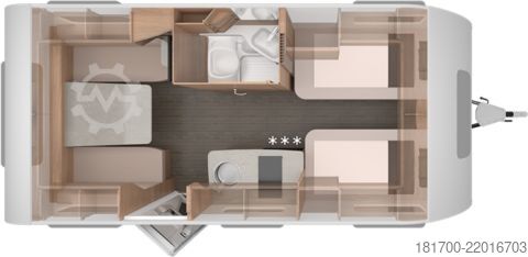 Caravan Knaus Südwind 460 EU Black Selection *1700kg*Duschausbau*ATC*
