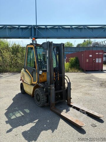 Diesel Forklift Jungheinrich DFG 25 BS // Diesel // Triplex/ 3+4 Ventil / Conta