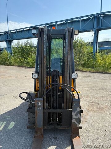 Diesel Forklift Jungheinrich DFG 25 BS // Diesel // Triplex/ 3+4 Ventil / Conta