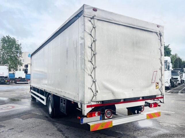 Flatbed truck with tarp RENAULT MDA2C centinato