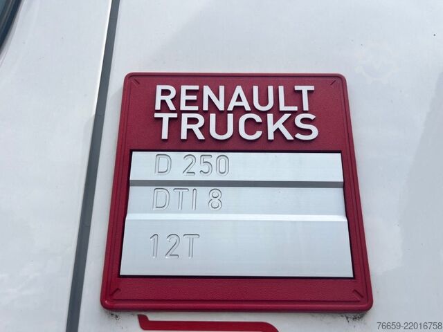 Flatbed truck with tarp RENAULT MDA2C centinato