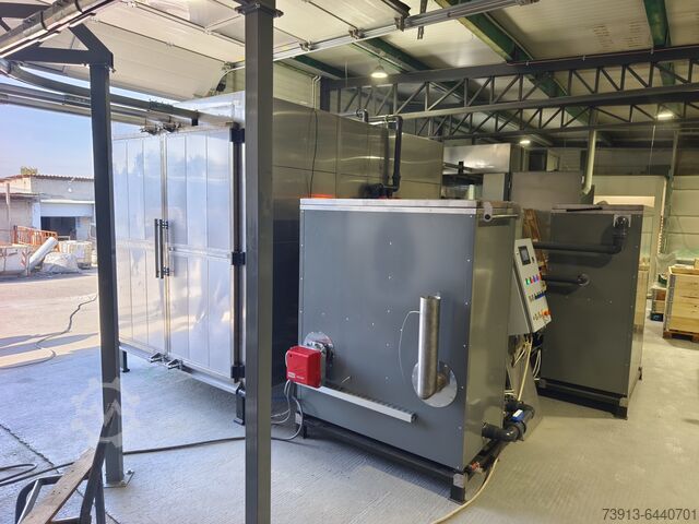 Powder coating spray booth Bumex Sp. z o.o. Myjnia 3 etapowa