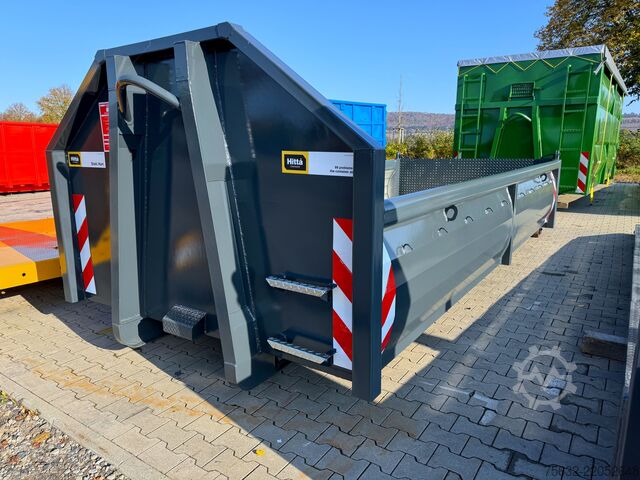 5.5 m rubble container / combined flap SOF Hitta 10m3 Abrollcontainer