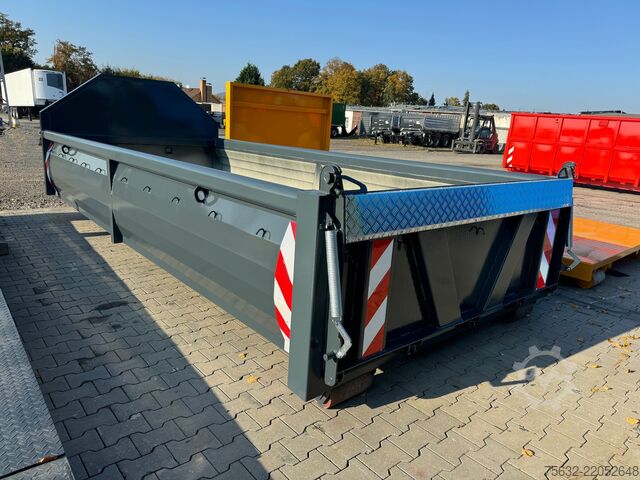 5.5 m rubble container / combined flap SOF Hitta 10m3 Abrollcontainer