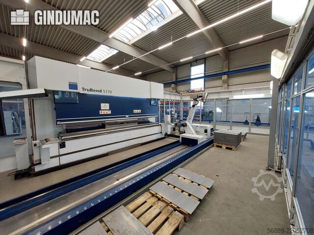 TRUMPF TRUBEND CELL 5000 with TRUMPF TruBend 5170 and Bend Master 60 TRUMPF TRUBEND CELL 5000 with TRUMPF TruBend 5170 and Bend Master 60