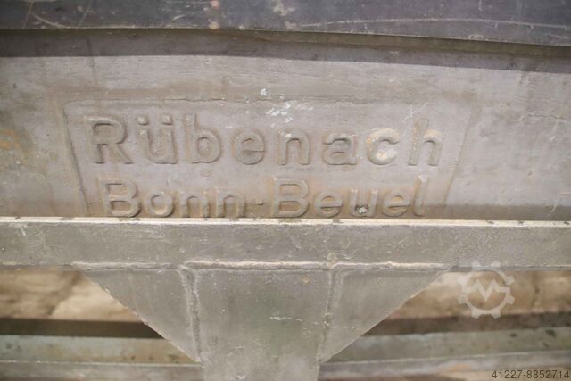 Clamping plate Rübenach 2500/1500/H835 mm