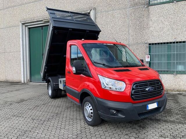 Transporter mit Kipper Ford Transit 350 Gemellato - Ribaltabile Trilaterale