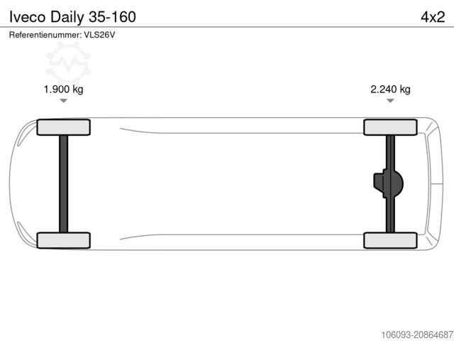 Suitcase Iveco Daily 35-160