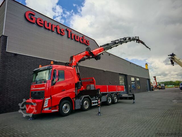 Crane truck Volvo FH 540 8X2 TREKKER BAKWAGEN MET FASSI F1150RA.2...