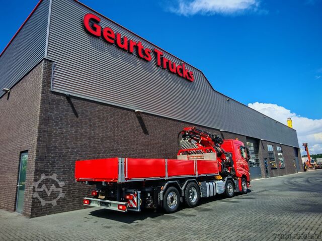 Crane truck Volvo FH 540 8X2 TREKKER BAKWAGEN MET FASSI F1150RA.2...
