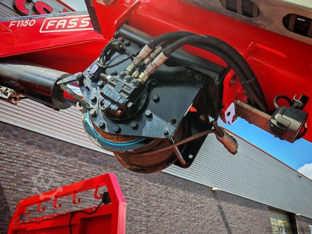 Crane truck Volvo FH 540 8X2 TREKKER BAKWAGEN MET FASSI F1150RA.2...