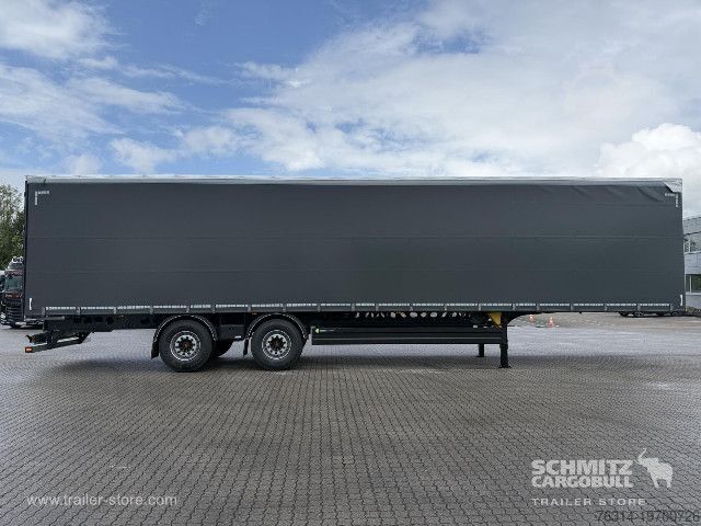 Open semitrailer with tarp Berger Curtainsider Standard Getränke