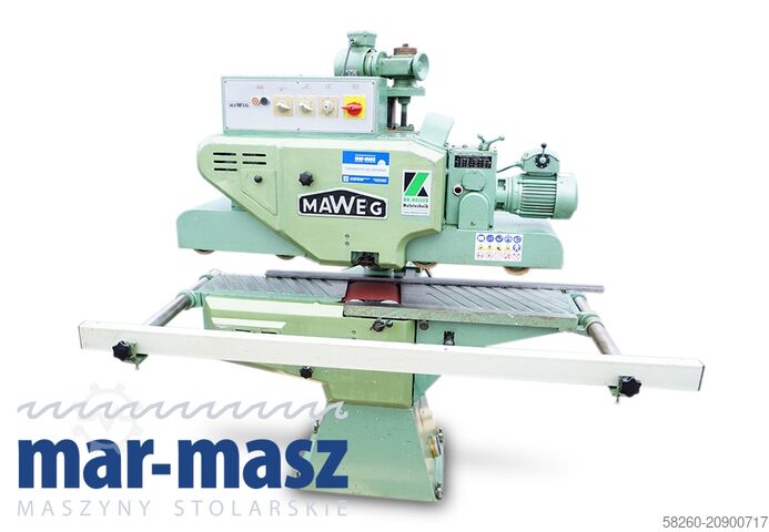 Durchlaufschleifmaschine mit breitem Band MAWEG SE II 