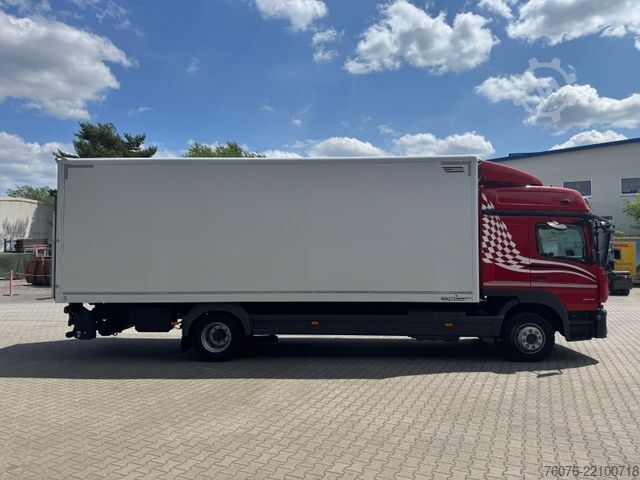 Box truck MERCEDES-BENZ 1224 L 7,3m  LBW 1.5t Klima Heizung 1 Bett