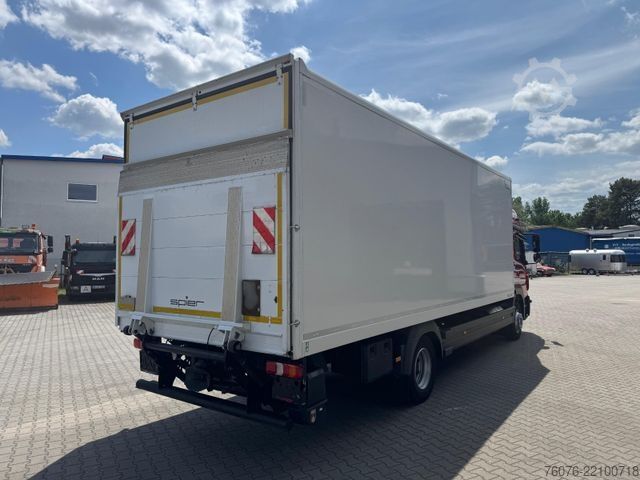 Box truck MERCEDES-BENZ 1224 L 7,3m  LBW 1.5t Klima Heizung 1 Bett