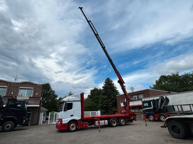 Truck mounted crane MERCEDES-BENZ 2642 Pritsche Plattform BDF+PK 27000 Kran+Seilw.