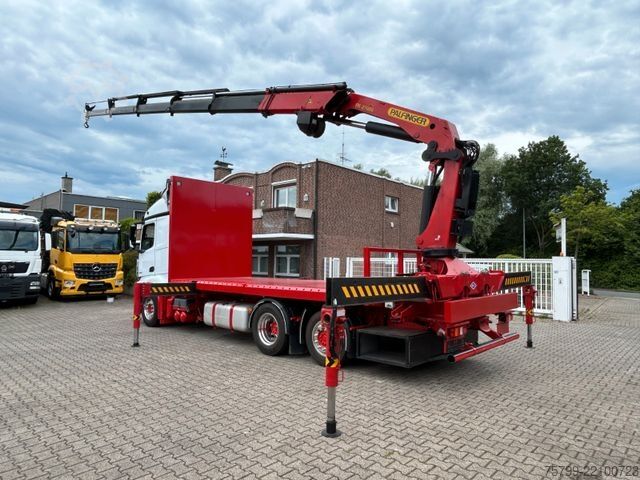 Truck mounted crane MERCEDES-BENZ 2642 Pritsche Plattform BDF+PK 27000 Kran+Seilw.