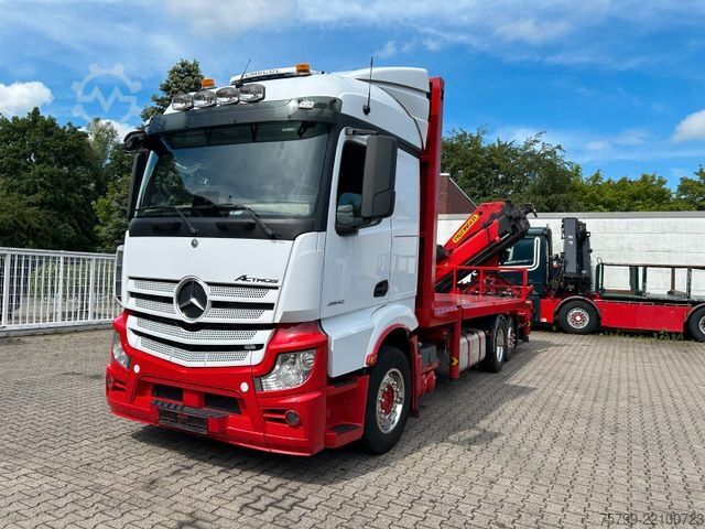 Truck mounted crane MERCEDES-BENZ 2642 Pritsche Plattform BDF+PK 27000 Kran+Seilw.