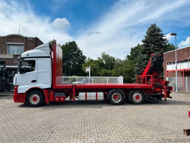 Truck mounted crane MERCEDES-BENZ 2642 Pritsche Plattform BDF+PK 27000 Kran+Seilw.