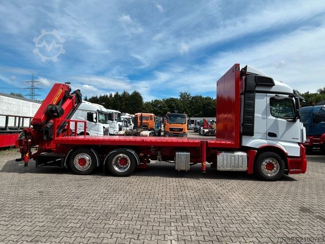 Truck mounted crane MERCEDES-BENZ 2642 Pritsche Plattform BDF+PK 27000 Kran+Seilw.