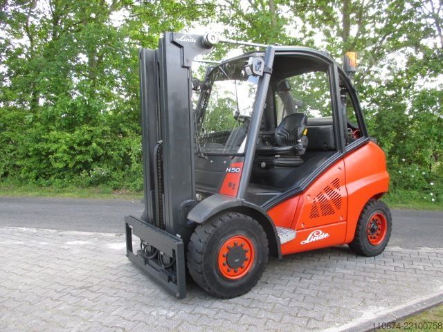 Treibgasstapler Linde H50T-01