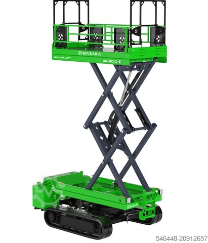 Crawler ManLift Mazaka Heavy Industry SL60D SOLAR LIFT