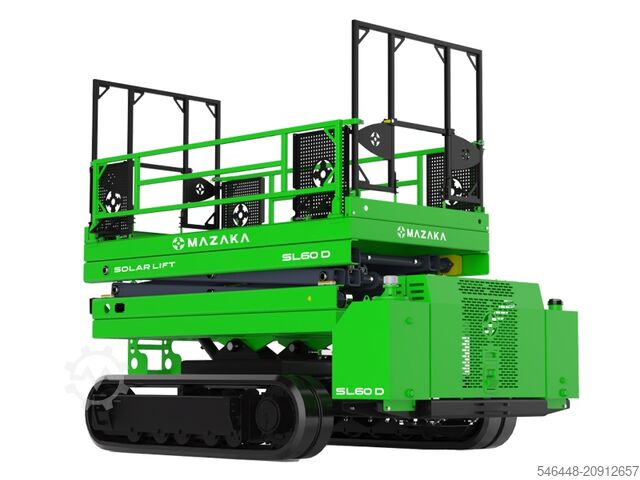 Crawler ManLift Mazaka Heavy Industry SL60D SOLAR LIFT