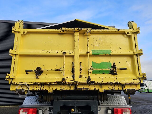 Mollen 14 m³ CONTAINER / HYDRAULIC TAILGATE / CABLE LIFTING Mollen 14 m3 CONTAINER / HYDRAULISCH BORD - KAP / KABE...