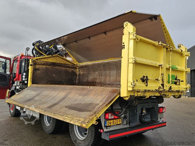 Mollen 14 m³ CONTAINER / HYDRAULIC TAILGATE / CABLE LIFTING Mollen 14 m3 CONTAINER / HYDRAULISCH BORD - KAP / KABE...