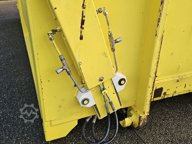 Mollen 14 m³ CONTAINER / HYDRAULIC TAILGATE / CABLE LIFTING Mollen 14 m3 CONTAINER / HYDRAULISCH BORD - KAP / KABE...