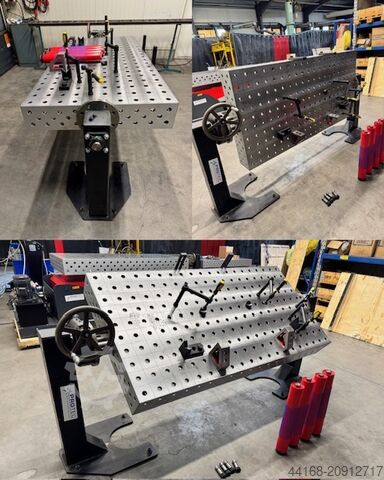 Welding turntable, turntable, welding table Protec,Demmeler,Siegmund M1500