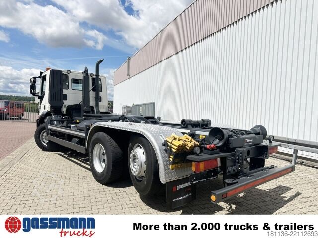 Roll-off tipper truck Iveco Stralis AD260S36 6x2/4, EEV, Meiller RK 20.70,
