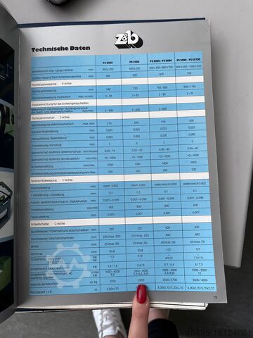 FLAT GRINDING MACHINE ZIERSCH & BALTRUSCH FS 2560