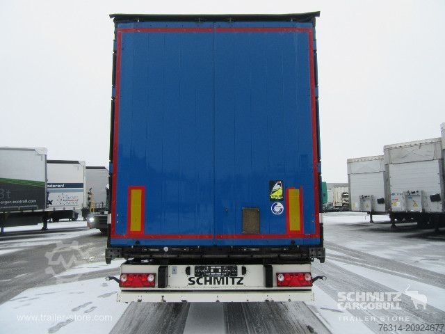 Open semitrailer with tarp Schmitz Cargobull Curtainsider Coil Getränke
