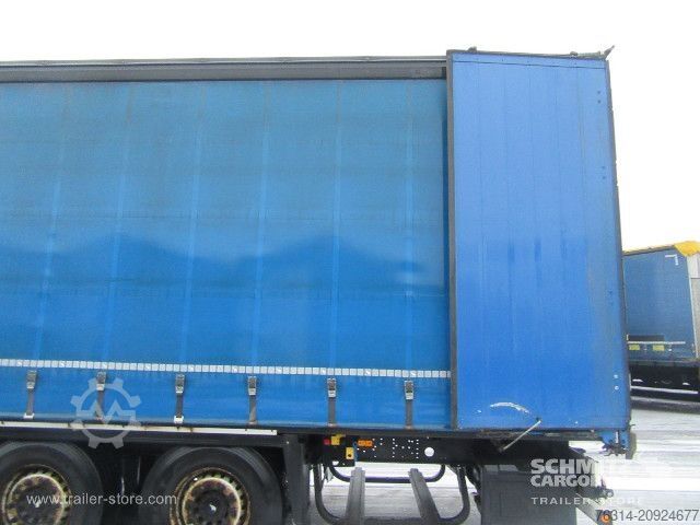 Open semitrailer with tarp Schmitz Cargobull Curtainsider Coil Getränke